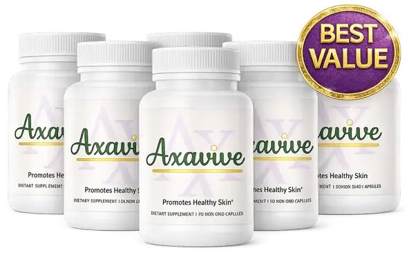 Axavive capsules 6 bottle bundle savings package